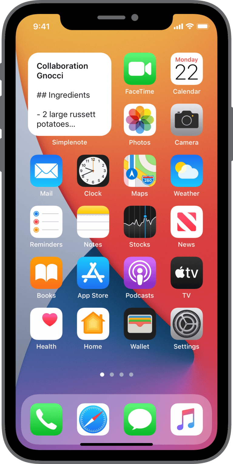 Simple Note Android Widget Blog – Simplenote