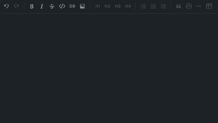 Markdown WYSIWYG Animated Demonstration